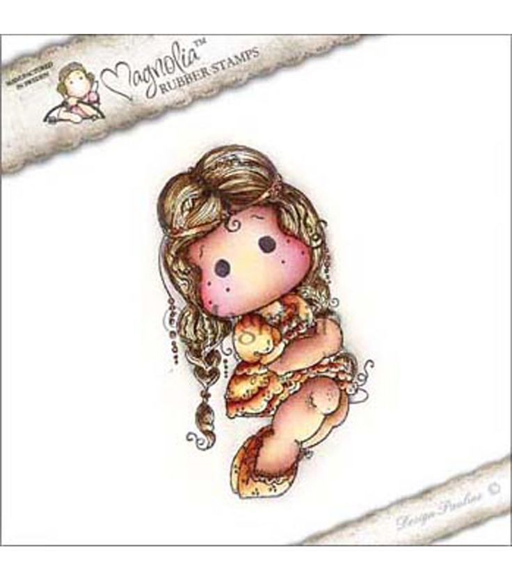 Bohemian Collection Cling Stamp - Boho Tilda
